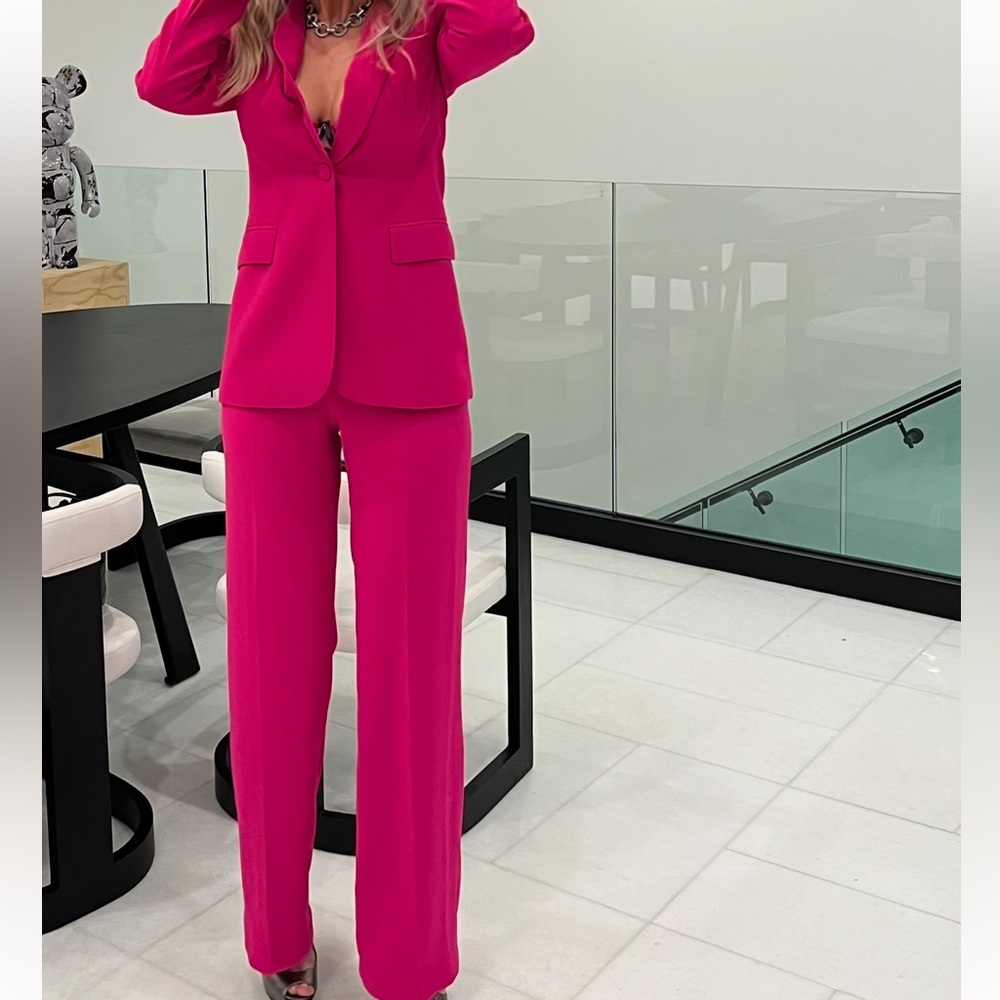 Zara Fuchsia Pantsuit